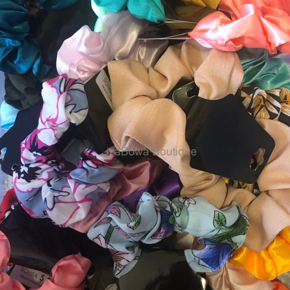 Hand Crafted Accessories - Random Satin Scrunchie HANDCRAFTED (women's)